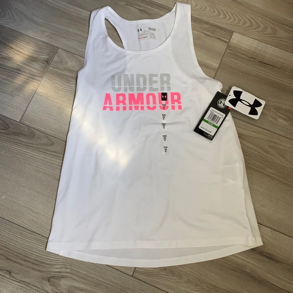 Girls Under Armour Athletic Tank Top